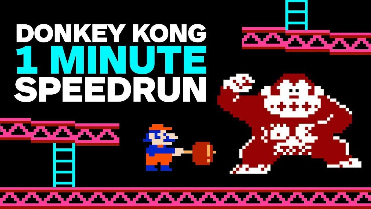 Un speedrunner consigue superar el Donkey Kong original en un minuto y dos segundos