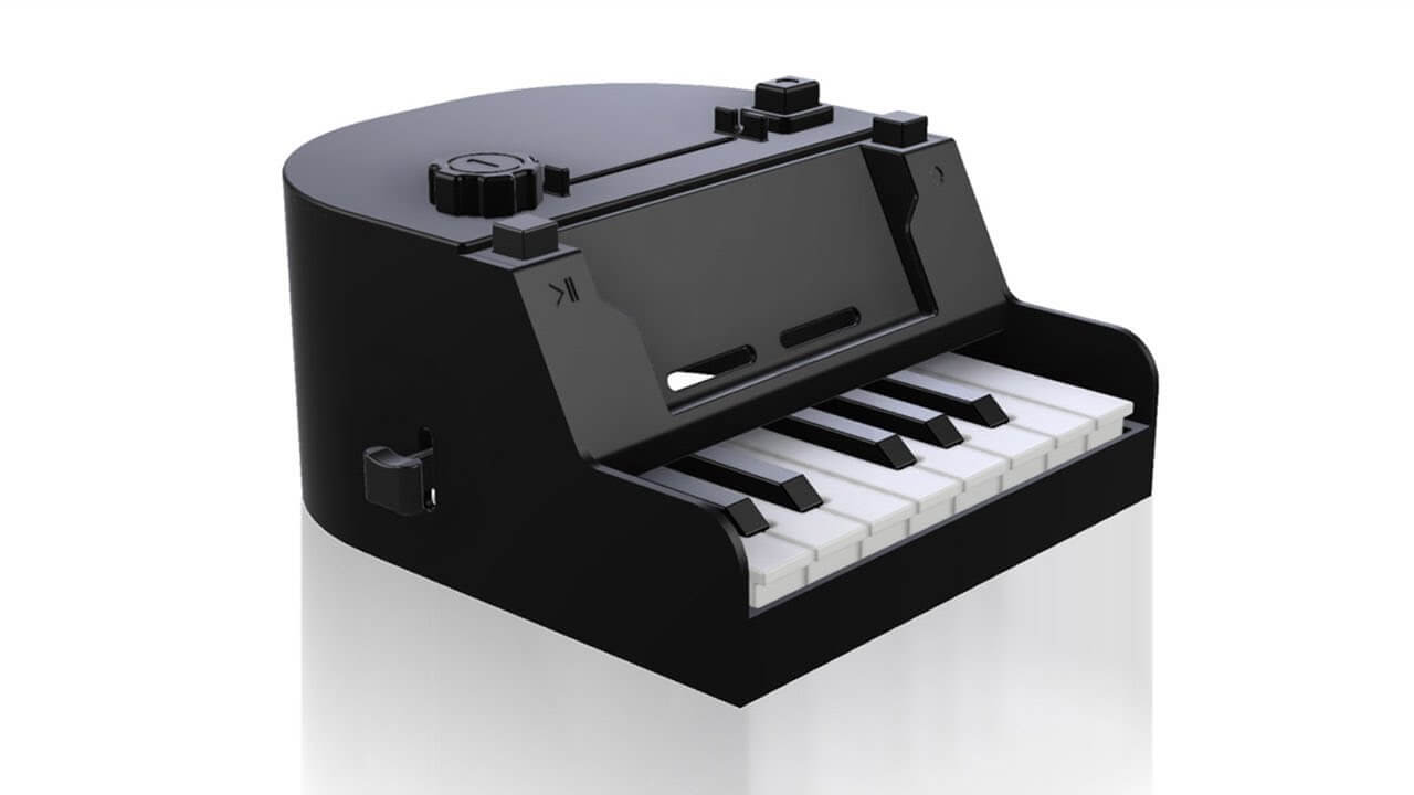 La impresión 3D lleva al piano de Nintendo Labo a un nuevo nivel