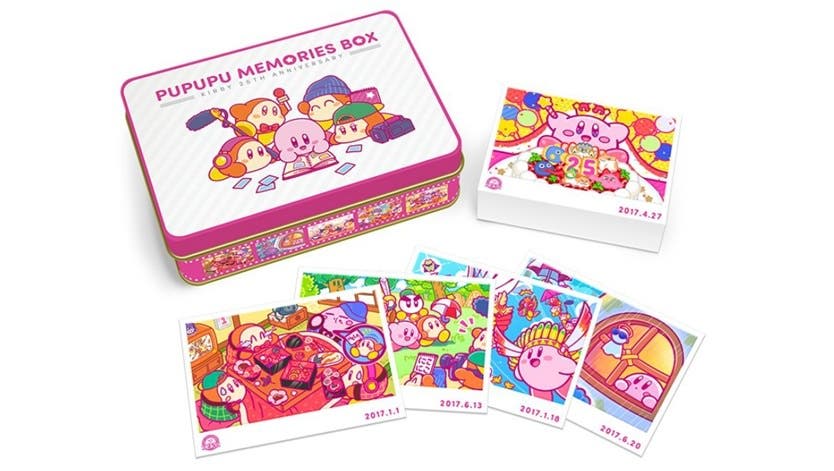 Se anuncia la Kirby Pupupu Memories Box para celebrar el 25° aniversario de Kirby en Japón