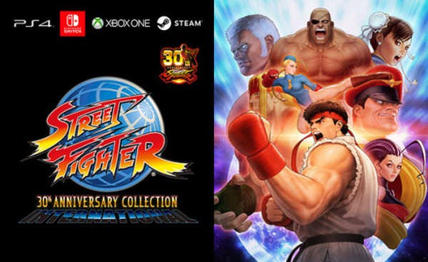Nuevo tráiler y fecha de lanzamiento de Street Fighter 30th Anniversary Collection International