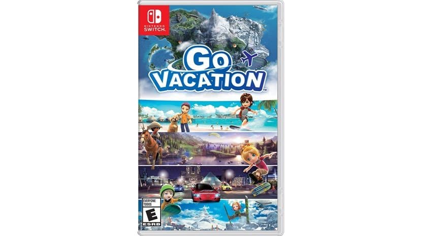 Go Vacation para Nintendo Switch: Reserva disponible, boxart americano y precio