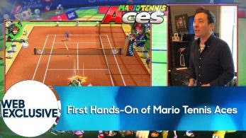 Jimmy Fallon consigue probar en exclusiva Mario Tennis Aces un mes antes de su estreno