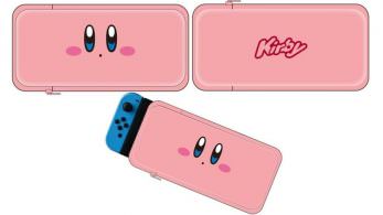 Estas fundas de Kirby para Nintendo Switch llegarán a Japón en agosto