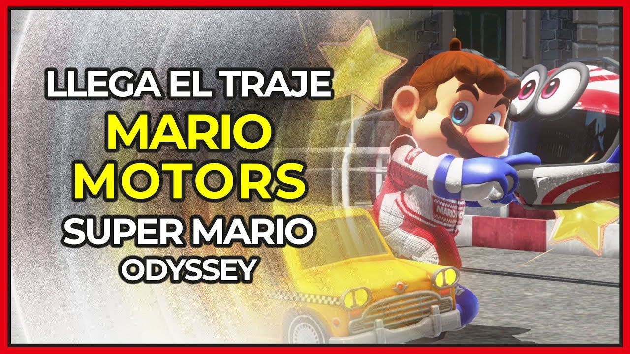 [Vídeo] Un vistazo detallado al atuendo de carreras de Super Mario Odyssey