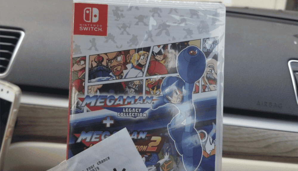 Mega Man Legacy Collection 1 + 2 para Switch parece haber retirado el letrero blanco de su portada