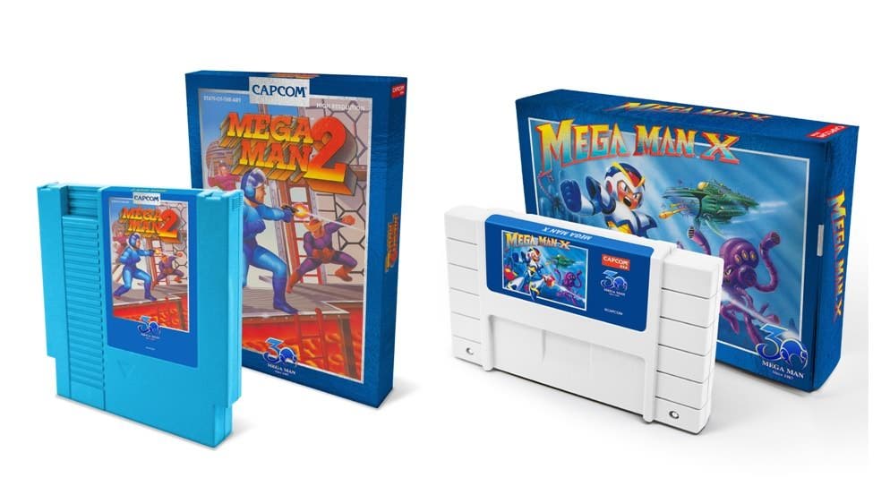 Mega Man 2 y Mega Man X serán relanzados en una nueva edición de cartucho
