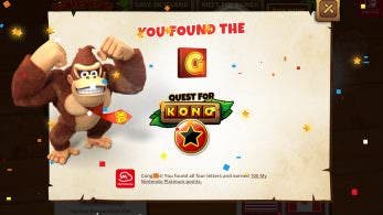 Completa esta misión en el sitio oficial de Donkey Kong Country: Tropical Freeze para Switch y consigue 100 Puntos de platino de My Nintendo