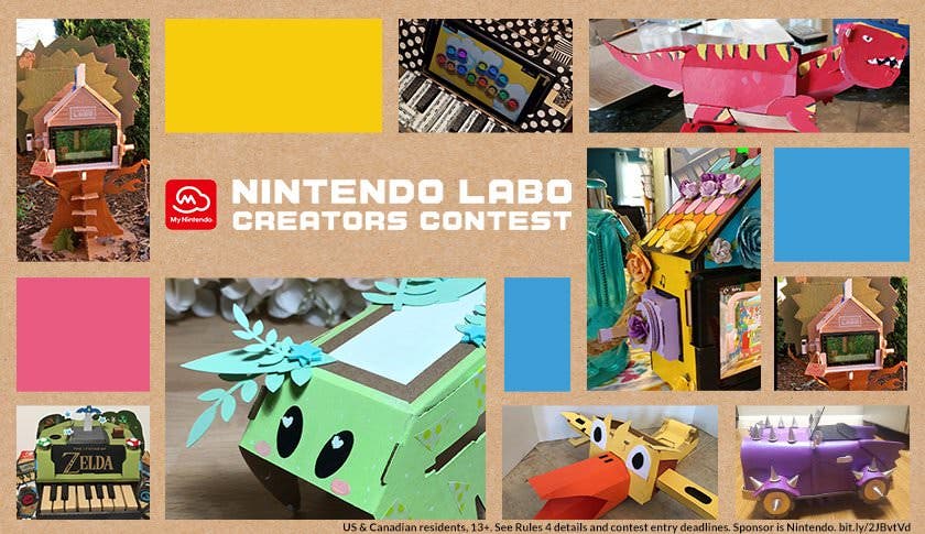 Anunciados los ganadores de la categoría de decoración en el Nintendo Labo Creators Contest