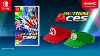 La Nintendo UK Store regala esta genial visera de Mario o Luigi con la reserva de Mario Tennis Aces