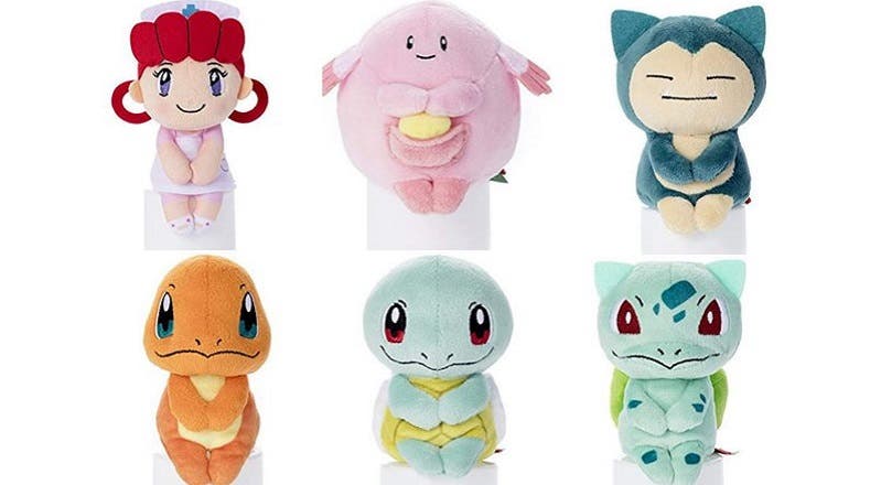 No te pierdas esta nueva hornada de peluches Pokémon que llegan a Japón y Corea del Sur
