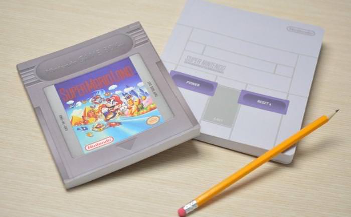 Nintendo NY pone a la venta estos geniales cuadernos retro inspirados en Super Mario Land y SNES