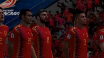 España y Suiza se enfrentan en este gameplay de la World Cup de FIFA 18 para Nintendo Switch