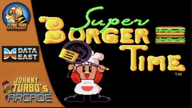 [Act.] Super Burger Time de Data East llega el 17 de mayo a la eShop de Switch