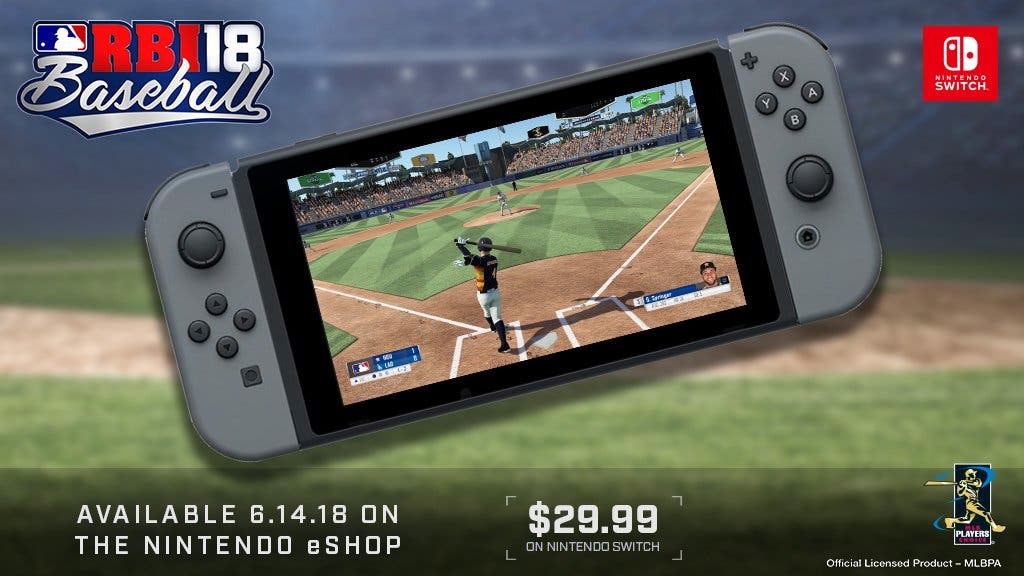 R.B.I. Baseball 18 para Switch tiene nueva fecha de lanzamiento