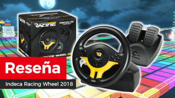 [Reseña] Volante para Nintendo Switch Indeca Racing Wheel 2018