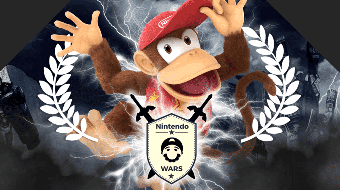 ¡Diddy Kong gana Nintendo Wars: Familia de Donkey Kong… pero por los pelos!