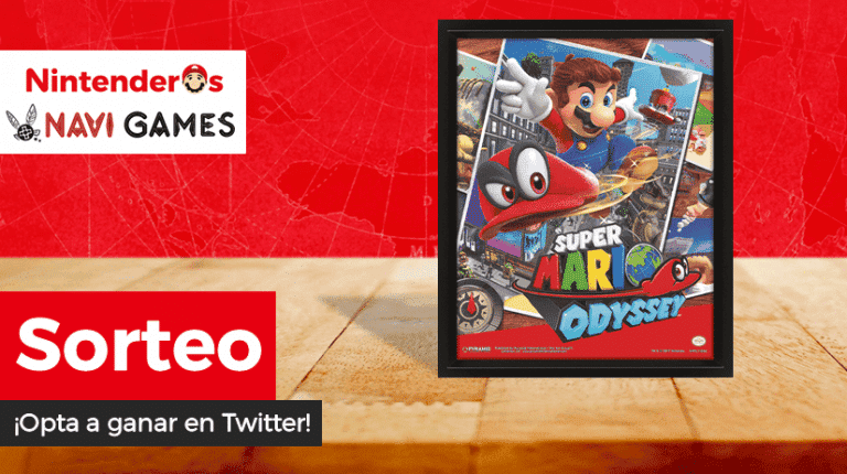[Act.] ¡Sorteamos este cuadro 3D de Super Mario Odyssey junto a Navi Games!
