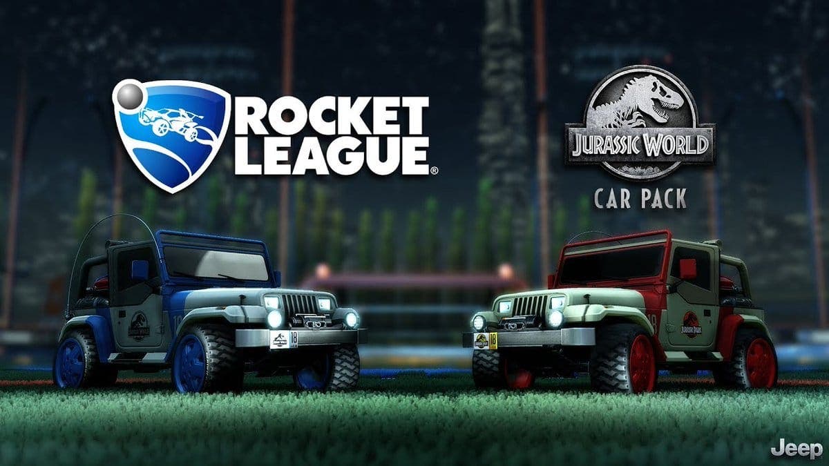 Rocket League recibirá este pack DLC de Jurassic World el 18 el junio