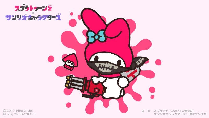 My Melody gana a Hello Kitty en la ronda final del último Splatfest japonés de Splatoon 2