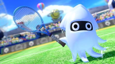 Mario Tennis Aces no incluye la opción de seleccionar duración de partido ni pista