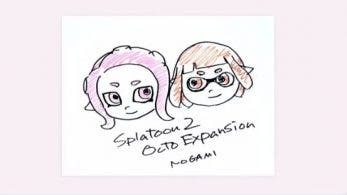 Nogami celebra con este dibujo el lanzamiento de la Octo Expansion de Splatoon 2