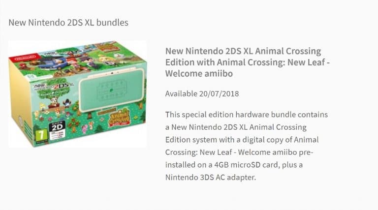 Act.] Desvelado un pack de New Nintendo 2DS XL Animal Crossing Edition con Animal Crossing: New Leaf - Welcome amiibo - Nintenderos