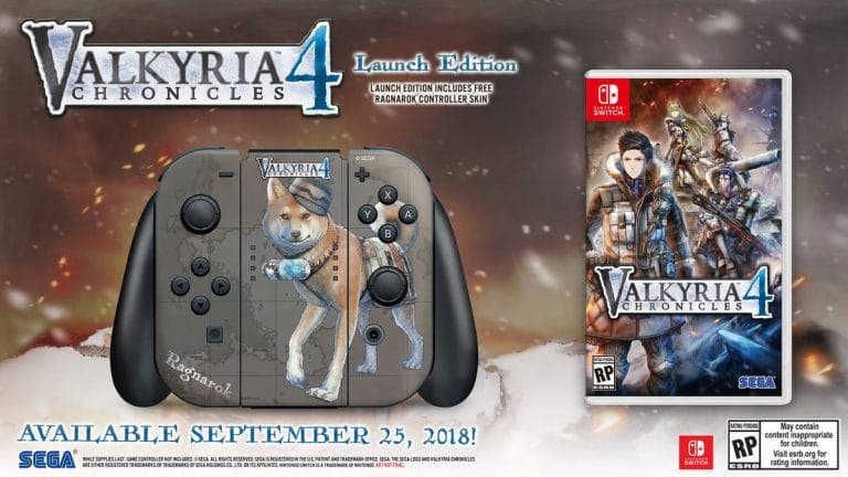 [Act.] Valkyria Chronicles 4 se estrena en Europa y América el 25 de septiembre con esta edición de lanzamiento