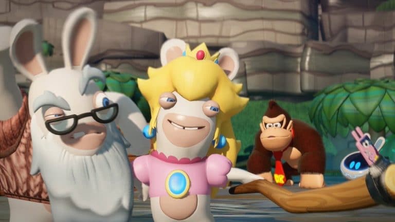 Tráiler de lanzamiento de Mario + Rabbids Kingdom Battle – Donkey Kong Adventure