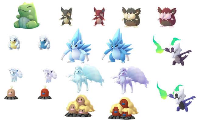 Dataminers nos muestran los contenidos incluidos en la última versión de Pokémon GO
