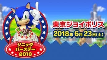 SEGA anuncia el evento Sonic Birthday 2018 para este 23 de junio