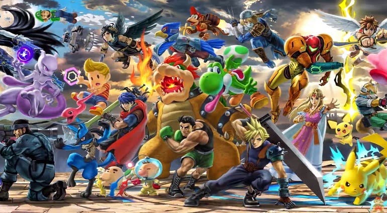 Estos son los 66 escenarios que ya conocemos de Super Smash Bros. Ultimate