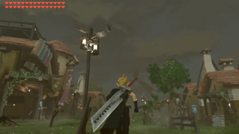 Un mod de Zelda: Breath of the Wild añade a Cloud Strife como personaje jugable