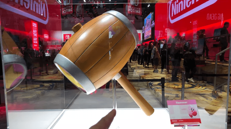 El stand de Nintendo en el E3 2018 está lleno de accesorios de Super Smash Bros. Ultimate