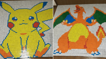 No te pierdas estos geniales tributos a Pokémon que un fan ha creado con cubos de Rubik
