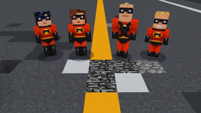 Tráiler oficial del pack de skins de Los Increíbles en Minecraft