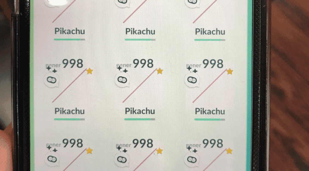 Se están eliminando Pokémon capturados mediante trampas en Pokémon GO