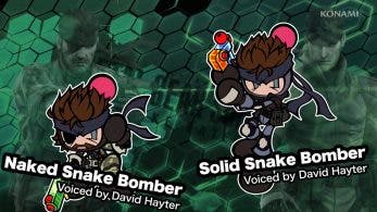 Super Bomberman R se actualiza a la versión 2.1: llegan Snake y Big Boss, nueva característica y más