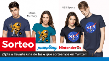 [Act.] ¡Sorteamos 4 camisetas nintenderas junto a Pampling en Twitter!