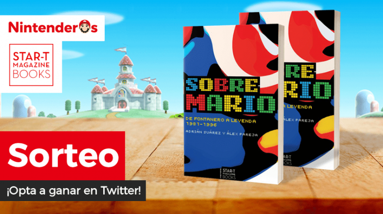 [Act.] ¡Sorteamos 2 libros Sobre Mario: De fontanero a leyenda junto a Star-t Magazine Books!