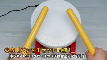 Vídeo promocional del periférico oficial de Hori para Taiko no Tatsujin Drum ‘n’ Fun