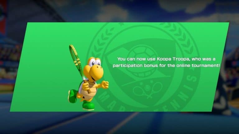 Comienza la distribución de Koopa como personaje jugable en Mario Tennis Aces