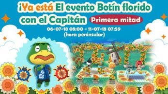 Novedades en Animal Crossing: Pocket Camp: Botín florido con el Capitán, bichos y peces nuevos y más