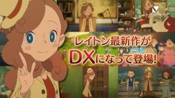 Nuevo comercial japonés de El misterioso viaje de Layton DX para Switch