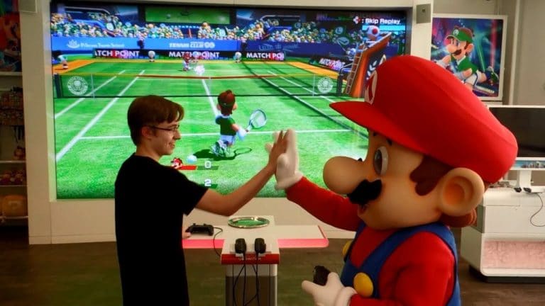 Así fue el evento de Mario Tennis Aces en Nintendo NY