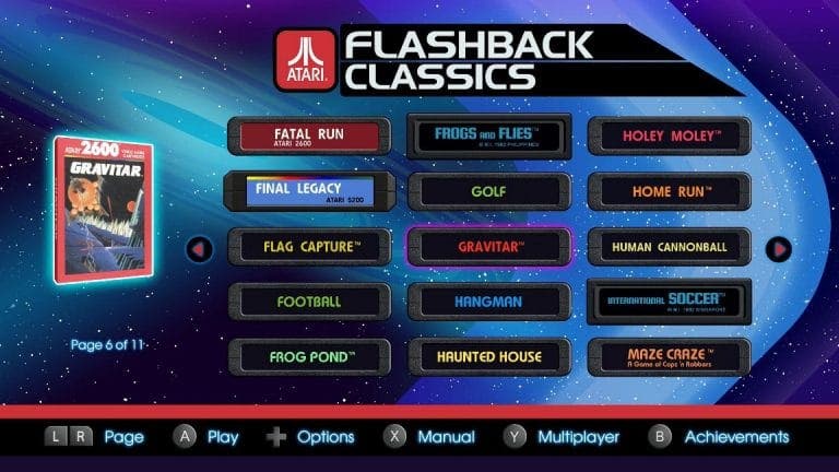 Atari Flashback Collection para Nintendo Switch incluirá 150 juegos