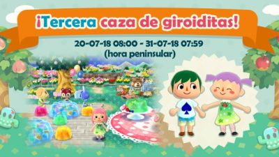 La tercera caza de giroiditas ya está disponible en Animal Crossing: Pocket Camp