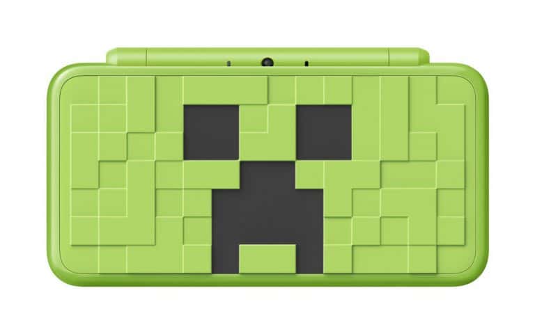 La New Nintendo 2DS XL Creeper Edition con Minecraft llega a Europa el 19 de octubre