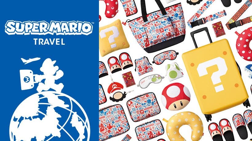 Nintendo presenta una nueva línea de merchandising para viajes en Japón