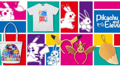 The Pokémon Company muestra su nueva colección de merchandising inspirada en Pikachu y Eevee