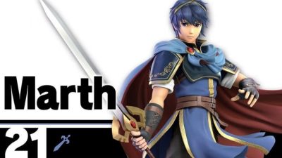 Marth también se presenta en Super Smash Bros. Ultimate